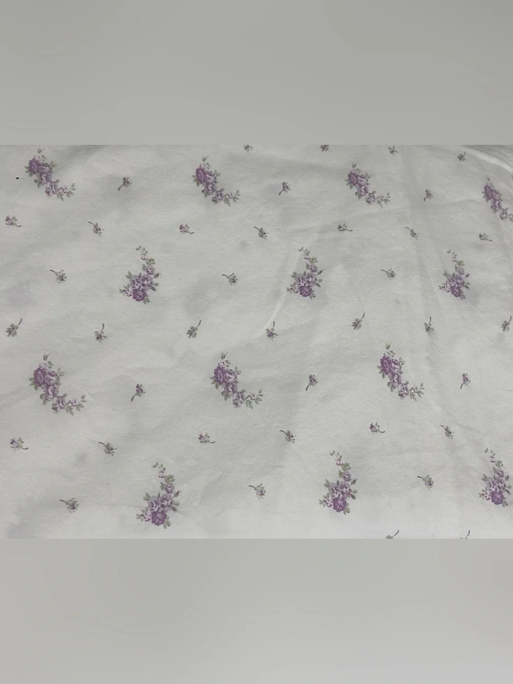 Simply Shabby Chic Queen Flat Sheet lavender white floral